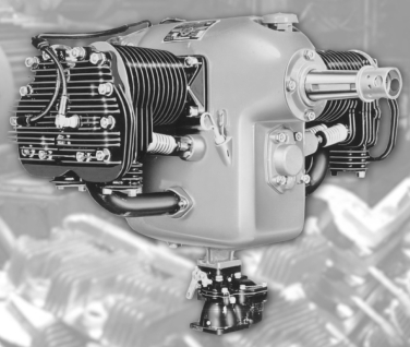 A-40 cylinder engine is introduced to aircraft