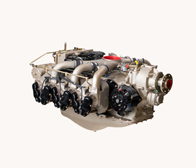 Continental-AvGas-Engine-GTSIO520-left-side-angled-Front-Cut-Out