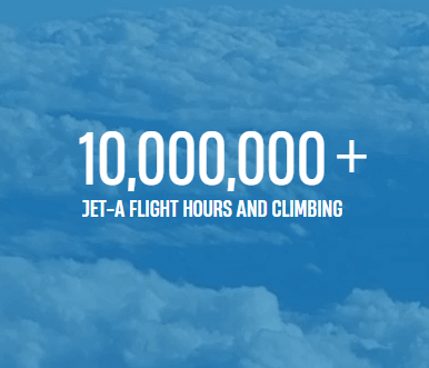 Jet-A Flight Hours & Climbing